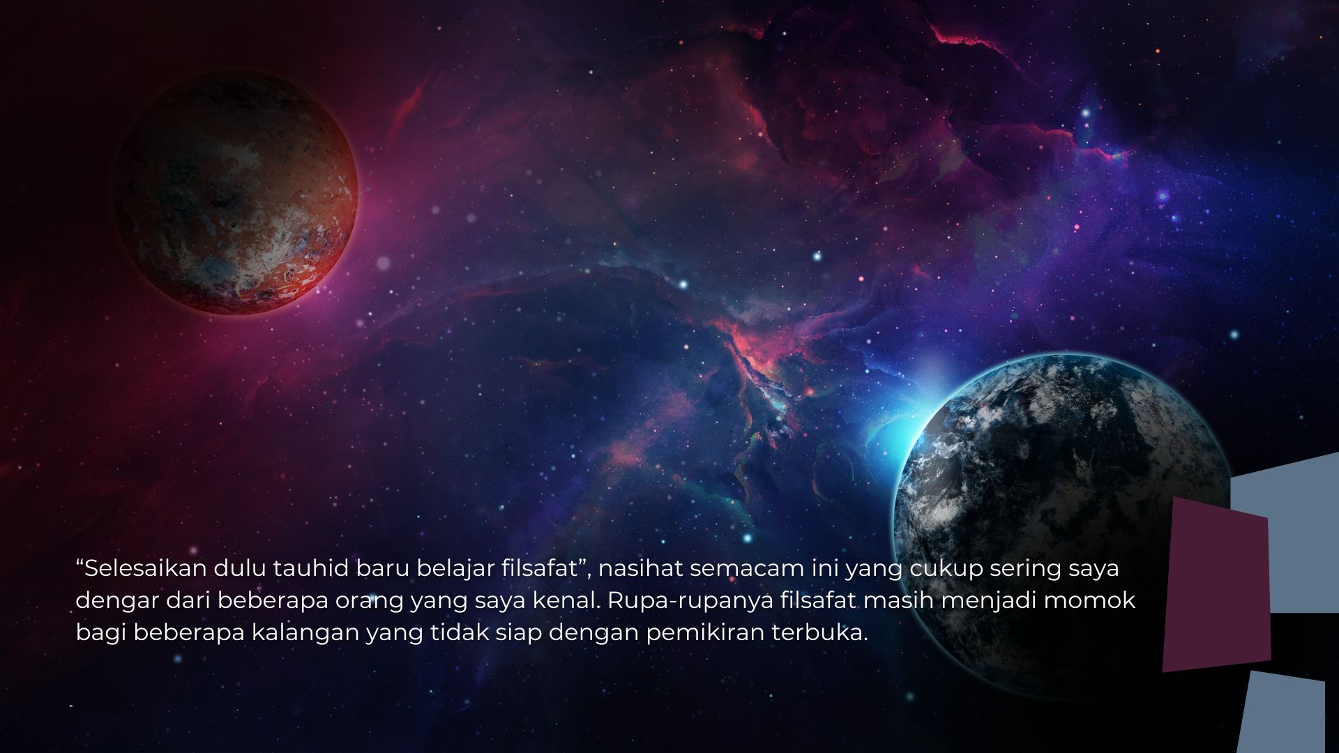 Memanipulasi Filsafat: Religiusasi Akal, Merasionalkan Iman Memanipulasi Filsafat: Religiusasi Akal, Merasionalkan Iman