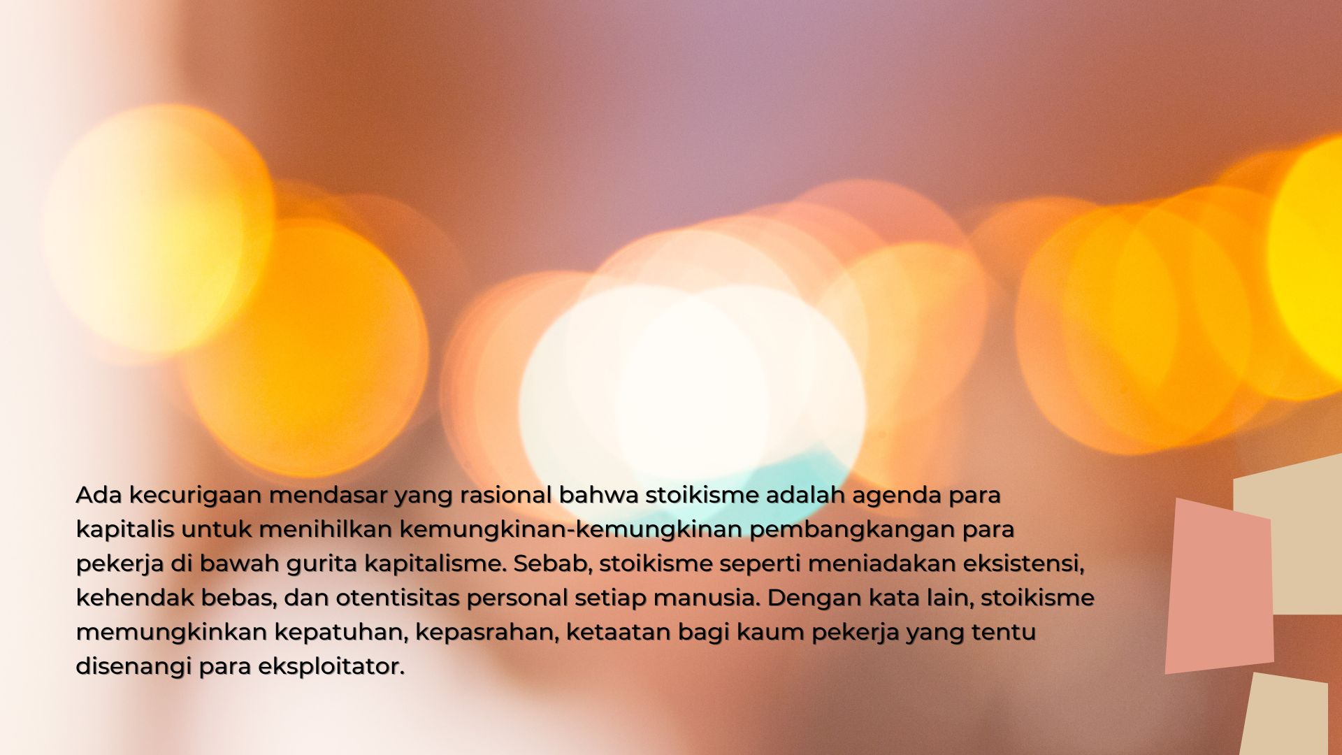 Menyelami dan Mencurigai Stoikisme Menyelami dan Mencurigai Stoikisme