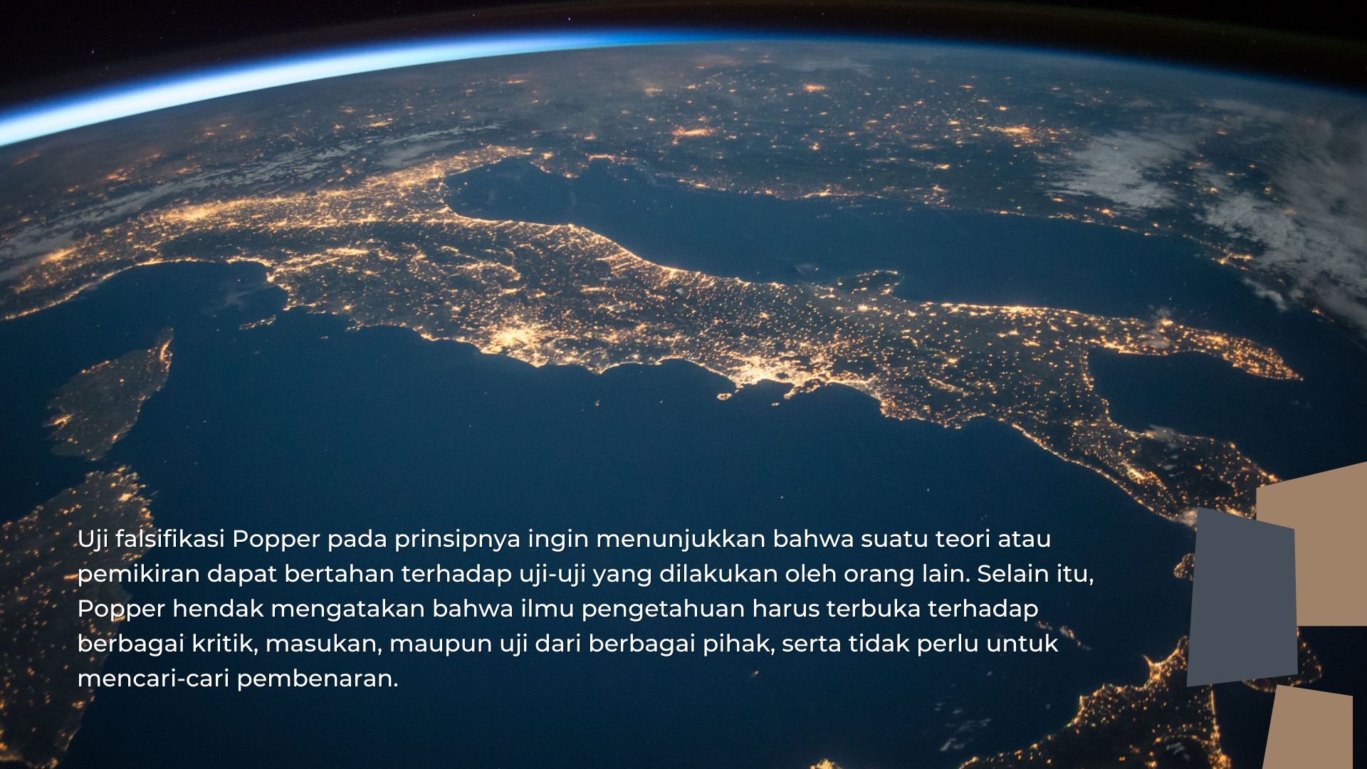 Falsifikasionisme Popper dan Upaya Pengembangan Keilmuan Islam Falsifikasionisme Popper dan Upaya Pengembangan Keilmuan Islam