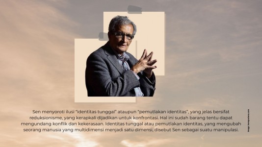Persoalan Identitas dalam Kacamata Amartya Sen Persoalan Identitas dalam Kacamata Amartya Sen