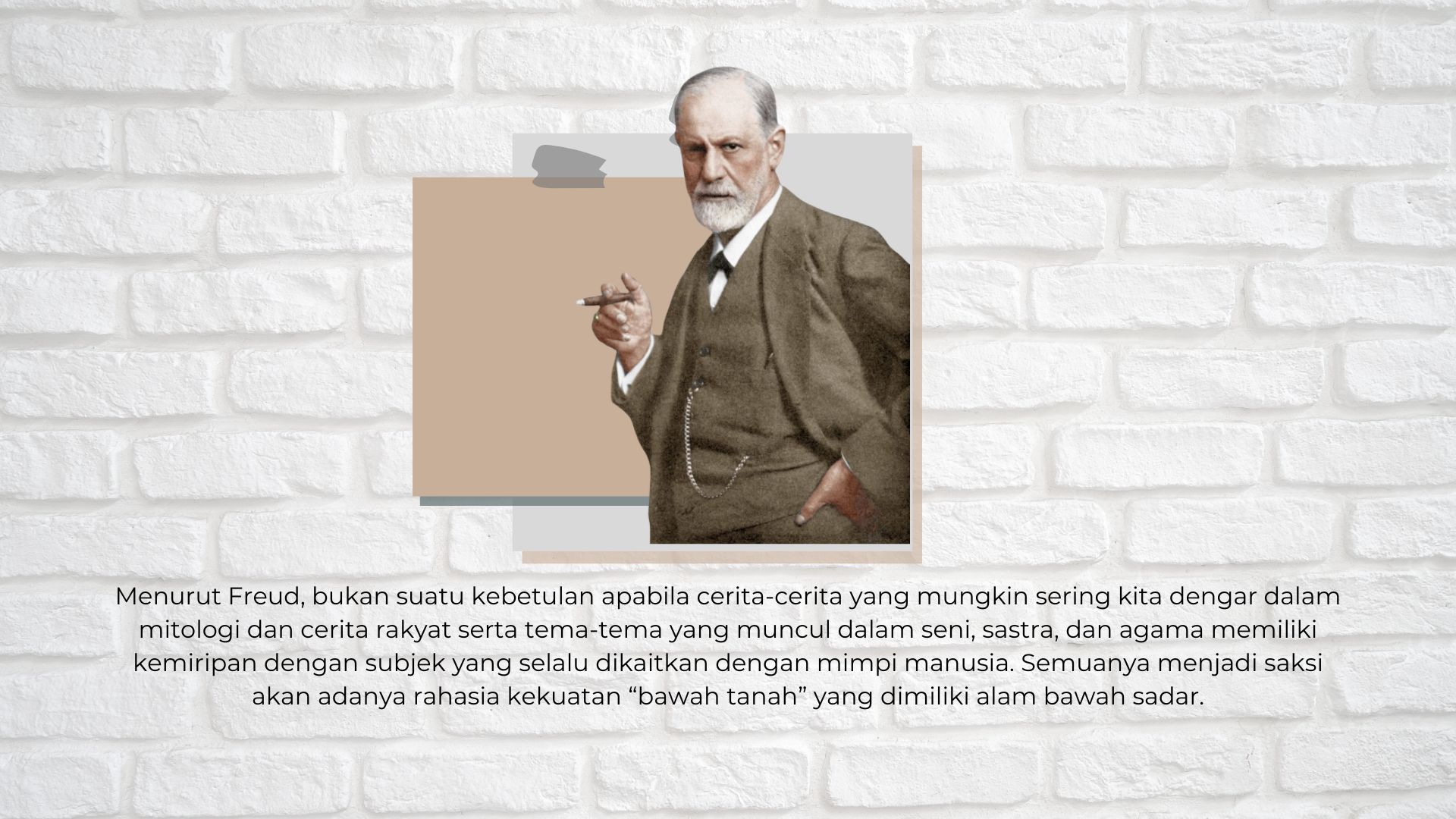 Memahami Relasi Agama dan Kepribadian Perspektif Sigmund Freud Memahami Relasi Agama dan Kepribadian Perspektif Sigmund Freud