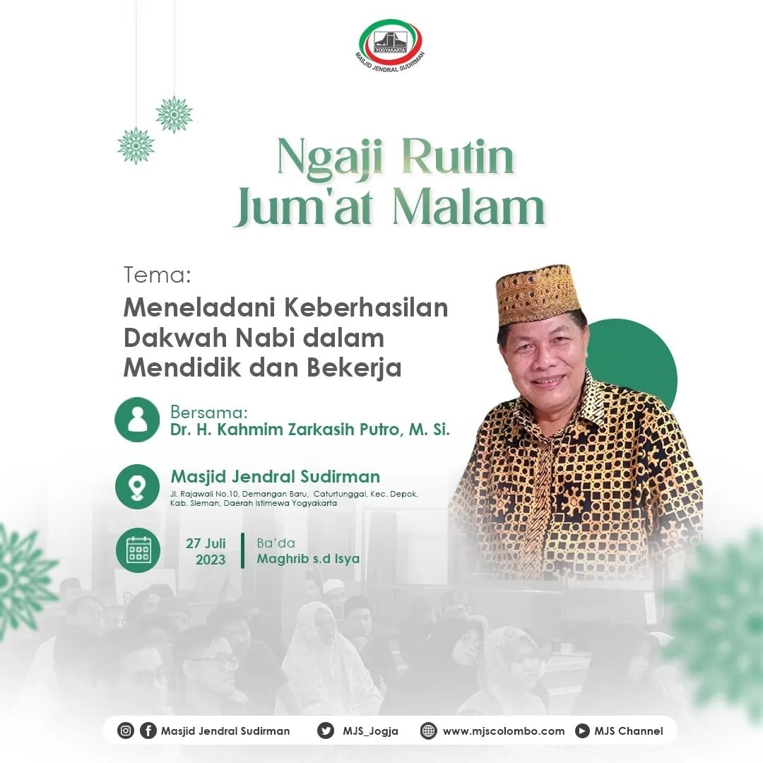 Dr. H. Khamim Zarkasih Putro, M. Si. - Nabi Sukses dalam Mendidik dan Bekerja Dr. H. Khamim Zarkasih Putro, M. Si. - Nabi Sukses dalam Mendidik dan Bekerja