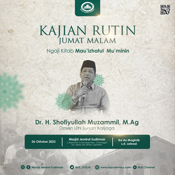 Ngaji Kitab Maui'zatul Mu'minin : Dr. H. Shofiyullah Muzammil, M. Ag - Ilmu untuk Mengenal Allah Ngaji Kitab Maui'zatul Mu'minin : Dr. H. Shofiyullah Muzammil, M. Ag - Ilmu untuk Mengenal Allah