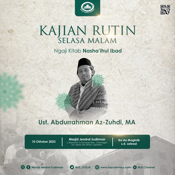 Ngaji Kitab Nasha'ihul Ibad : Ust. Abdurrahaman Az-Zuhdi, M. A.- 6 Perkara Agar Punya Kunci Surga Ngaji Kitab Nasha'ihul Ibad : Ust. Abdurrahaman Az-Zuhdi, M. A.- 6 Perkara Agar Punya Kunci Surga