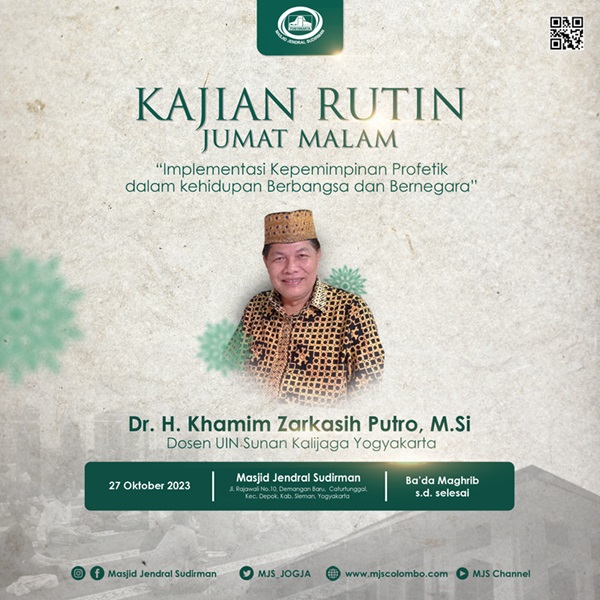 Dr. H. Khamim Zarkasih Putro, M. Si - Cara Nabi Memimpin Bangsa Dr. H. Khamim Zarkasih Putro, M. Si - Cara Nabi Memimpin Bangsa