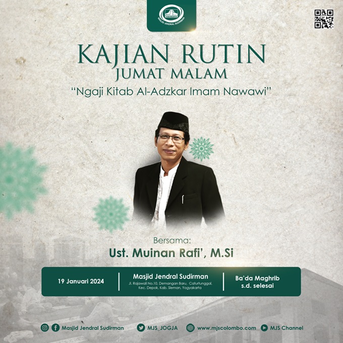 Ngaji Kitab Al-Adzkar : Ust. Muinan Rafi' Ngaji Kitab Al-Adzkar : Ust. Muinan Rafi'