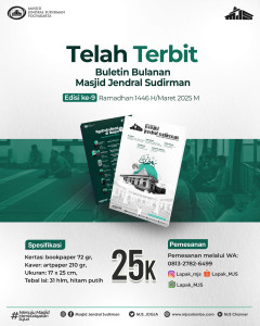 Buletin Bulanan MJS Edisi ke-9 Maret 2025 M